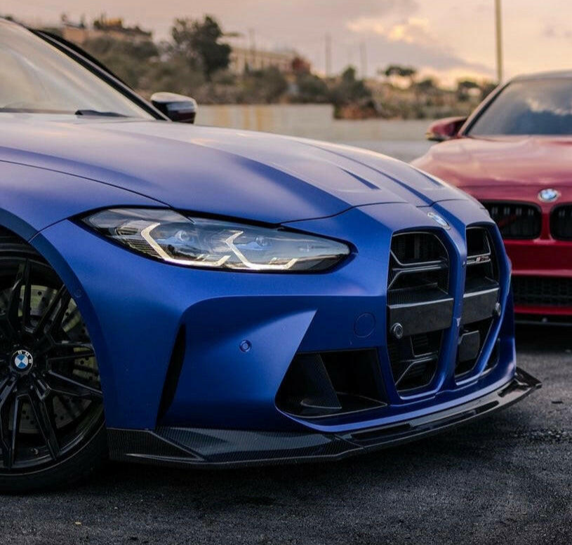 G80 G82 Dry Carbon Fiber Front Grill for BMW G80 M3 G82 M4 Exterior Accessory Car Grille