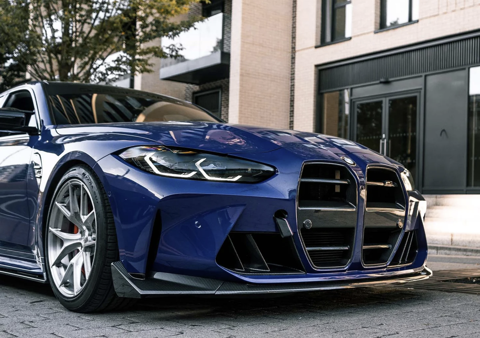 Dry Carbon Fiber CSL Style G80/G82 Front Lip