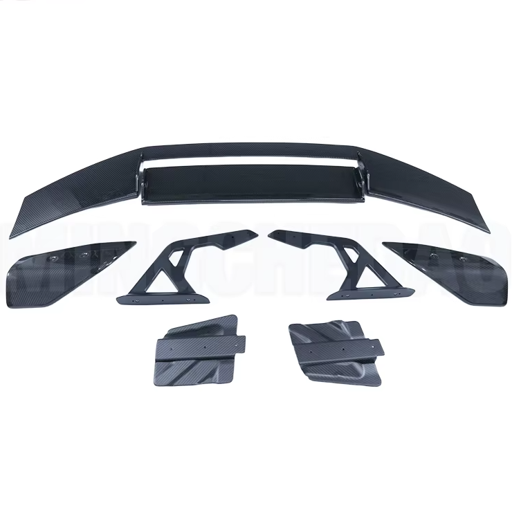 AD Style Dry Carbon Fiber Swan Neck Spoiler for BMW G82/G83 M4 