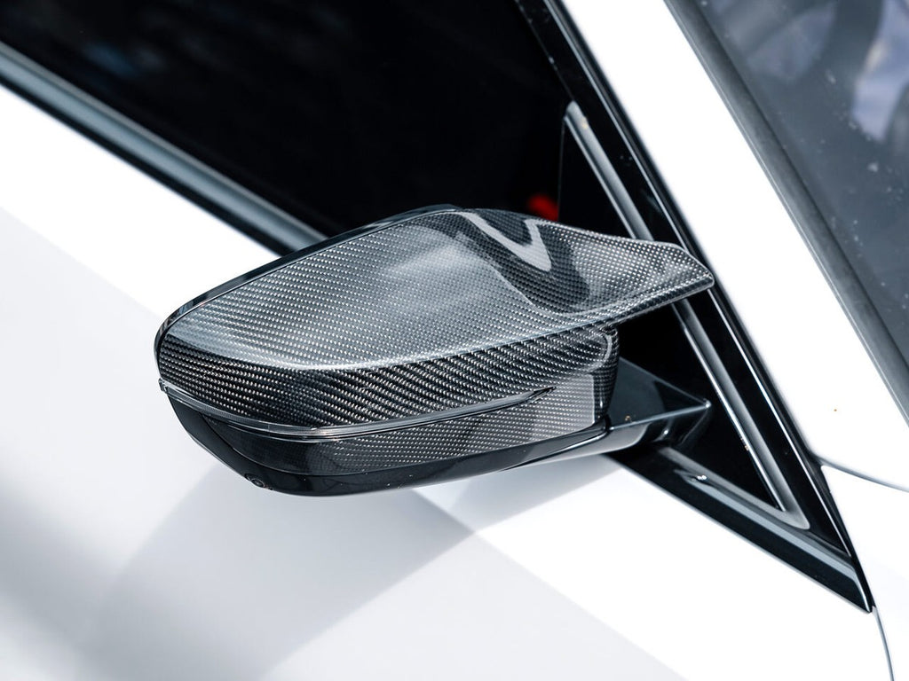 M Style BMW Carbon Fiber Mirror Caps